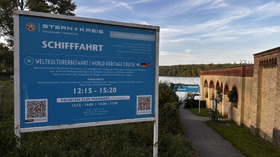 Schiffstour auf der Havel